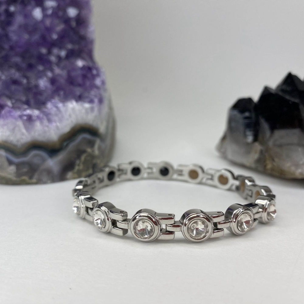 Nano- ion bracelet size 7.5 Swarovski brand